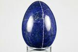 Polished Lapis Lazuli Egg - Pakistan #194512-1